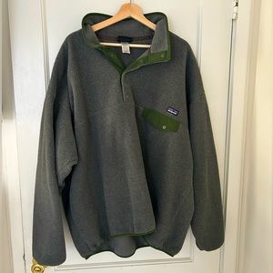 Patagonia Synchilla XXL Grey and Green